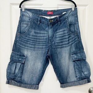 Vintage Celio Cargo Men’s Denim Shorts 100%Cotton